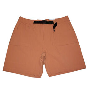 Sonoma Men’s 38 Quick‑Dry Cargo Shorts Baked Tangerine 7” Inseam